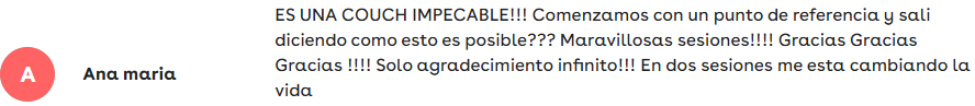 Testimonio Ana maria
